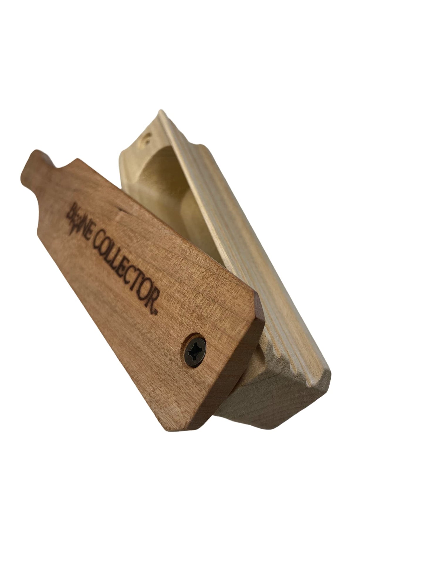 Bone Collector Game Calls Booger Bottom Box Call - Compact and Powerful Cherry Wood Turkey Call | Hand-Tuned for Big Sound | Perfect Pocket Companion for Clear and Consistent Calls