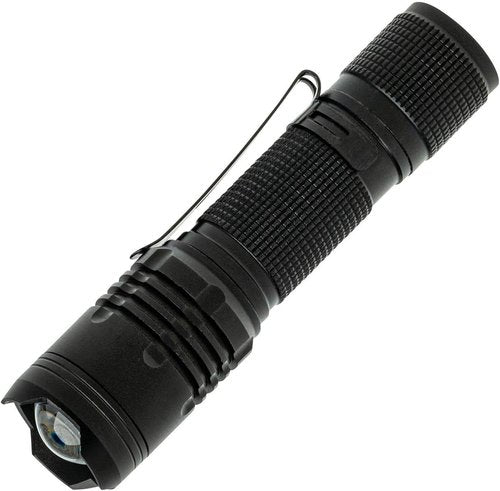 LitezAll 400 Lumen Tactical Flashlight, Compact LED Flashlight with Pocket Clip, Aerospace Aluminum Body, IPX2 Weather Resistant, Everyday Carry Flashlight for Outdoor, Work, and Emergency Use