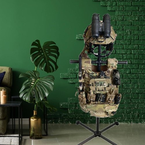WANLZJ Organize Your Tactical Gear with Our Durable Armor Stand - Perfect for Police & Military Gear Storage