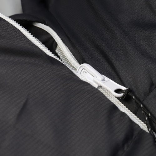 Thermotuff Wearable Sleeping Bag with Dual Hoodie, Long Sleeves, Pockets & Adjustable Drawstring - Ideal for Camping, Cold Weather Hiking, and Stadium Sak Blanket, (L-XL)