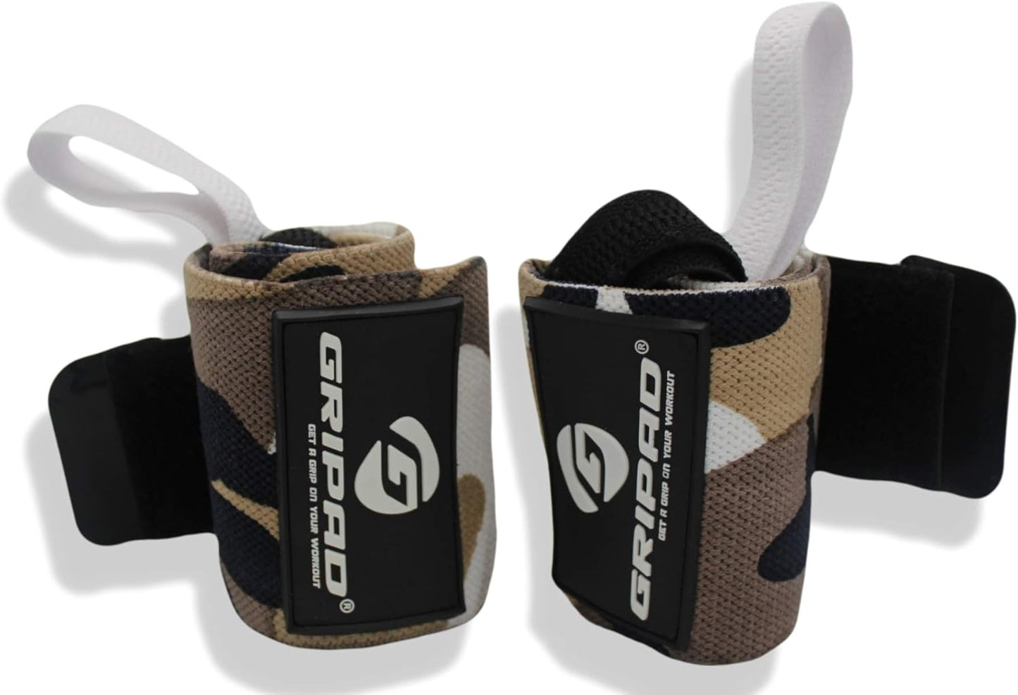 12" x 3" Weight Lifting Support Wrist Wraps, Strong Wrist Wraps, 2 Thumb Loops – Great for Weightlifting, Powerlifting, Bodybuilding, Strength & Cross-Training.