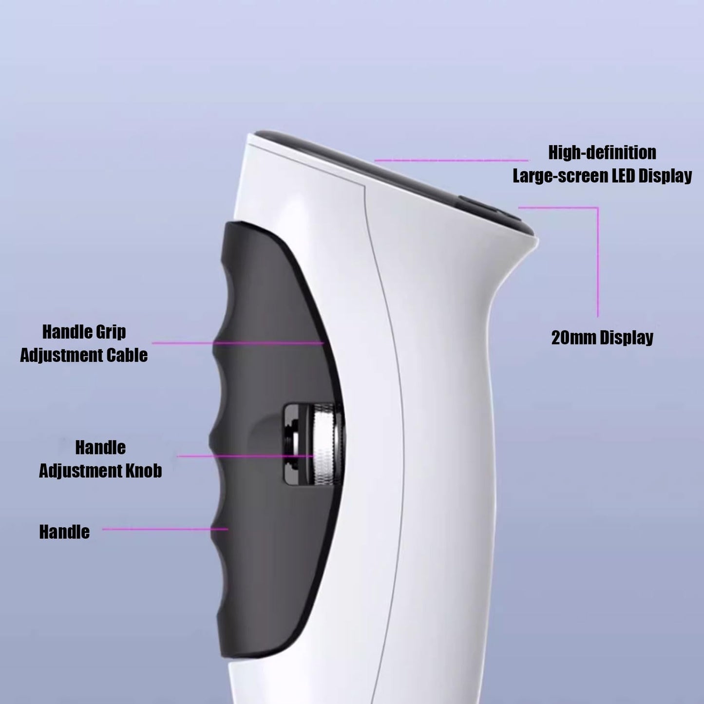 Hand Grip Strength Dynamometer,Electric Grip Dynamometer,Electronic Hand Dynamometer LED Display Accurate Adjustable Grip Distance Digital Hand Grip Strength Dynamometer