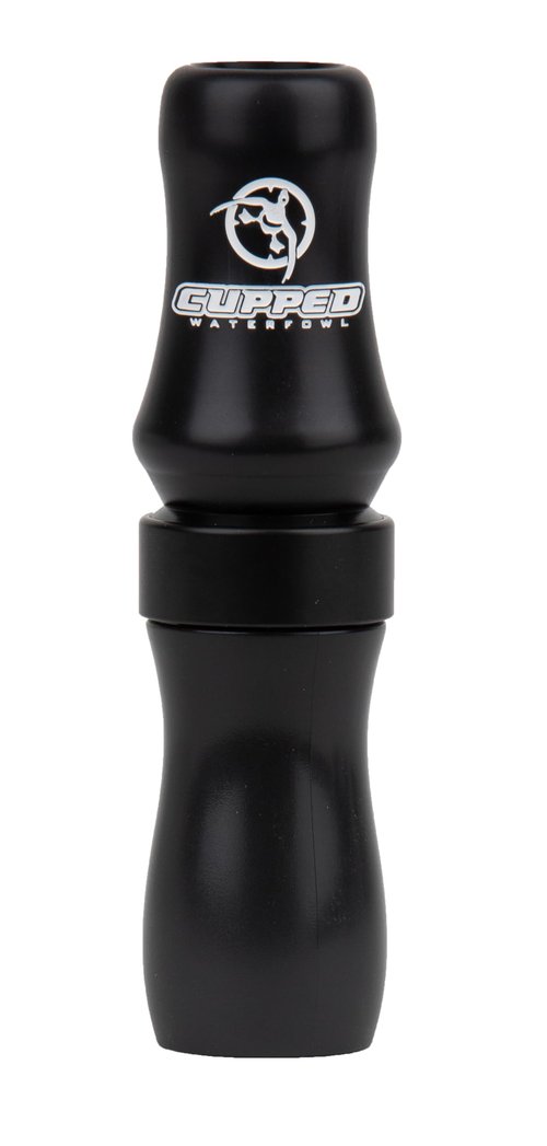 Cupped Waterfowl SRG Hammer Goose Call, Easy to Use Duck Call with Acrylic Construction, Ideal Hunting Accessory for Luring Waterfowl, Black