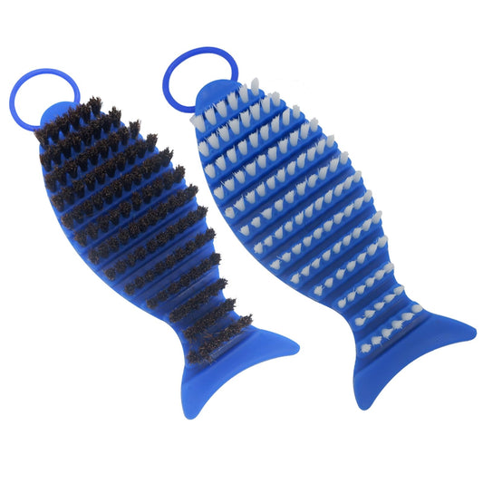 2Pack Barbell Brush Barbell Cleaning, Nylon Brushs for Cleaning Weighted Bars, Cleaning Supplies Stiff Brush for Strength Training Bars, Barbell, Dumbbells, Weight Trays