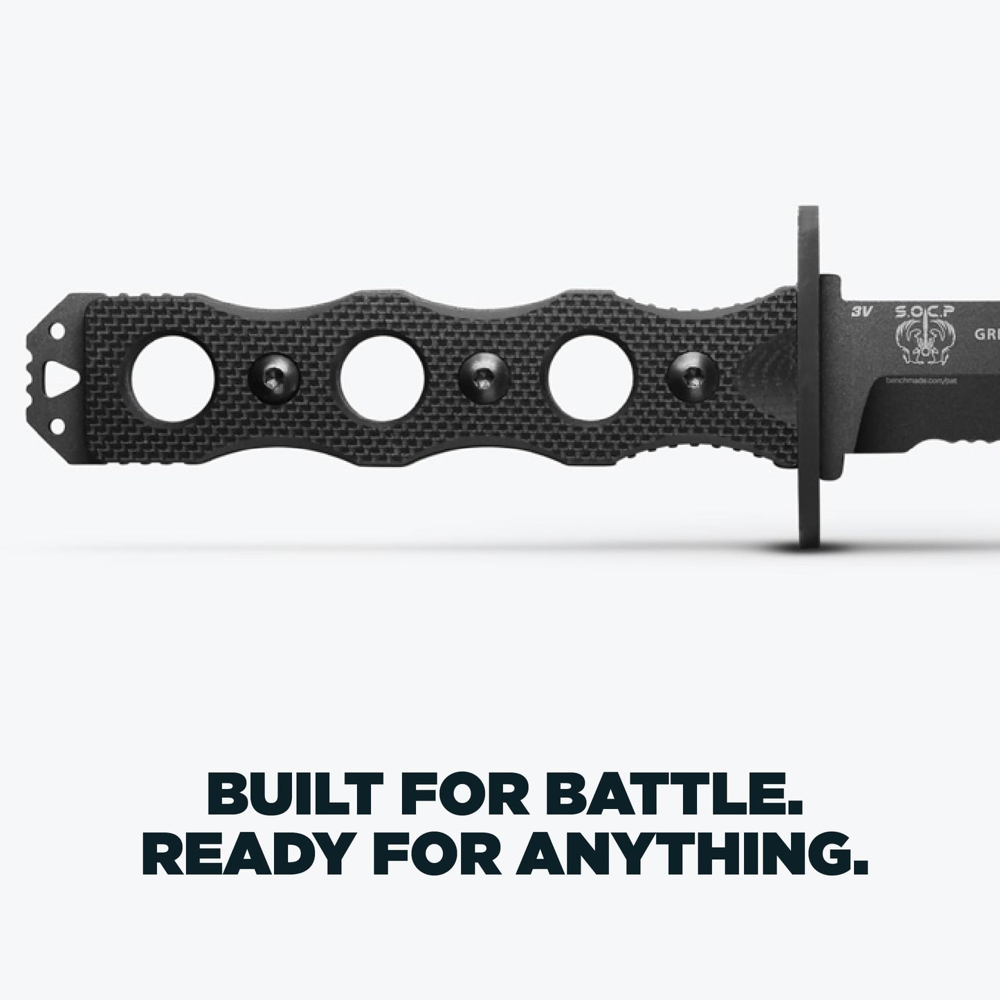 Benchmade - SOCP 185 Tactical Knife with Black G10 Handle (185SBK)