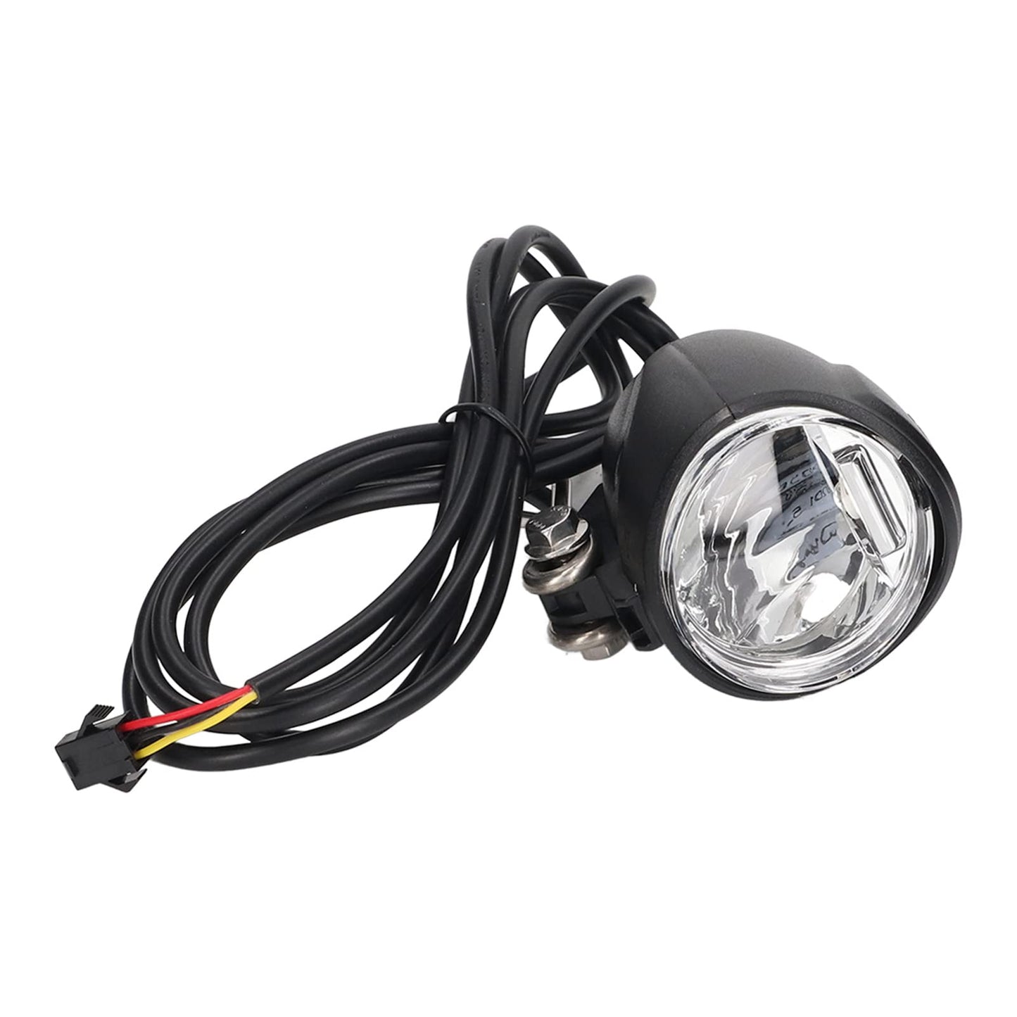 Bike Headlight and Tail Light Kit, Electric Bike Horn Headlight and Tail Light Kit DK11 Aluminum Alloy Plastic Electric Bike Lights Set for Upgrade