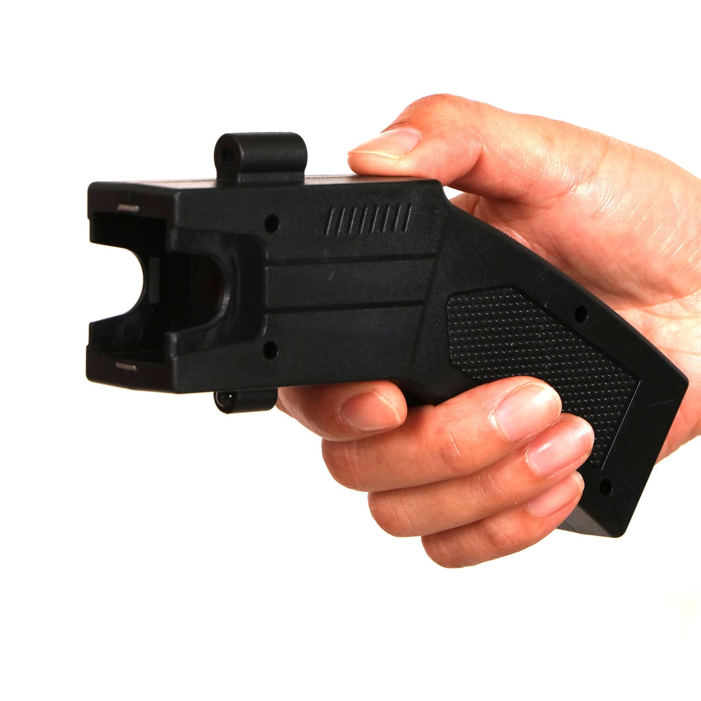 KEBO Self-Defense Heavy Duty Stun Gun for Men & Women,15 Foot Range,1.60 µC Painful Charge,LED Flashlight,Safety Switch