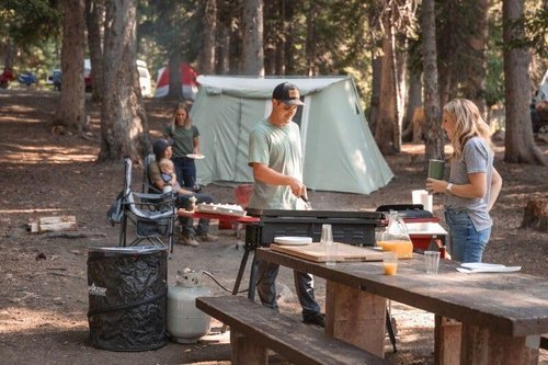 Camp Chef Collapsible Camp and Patio Garbage Can