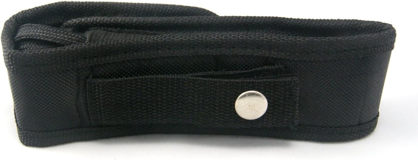 2pcs Tactical Flashlight Pouch Holster Belt Clip for 5"-7" Flash Light