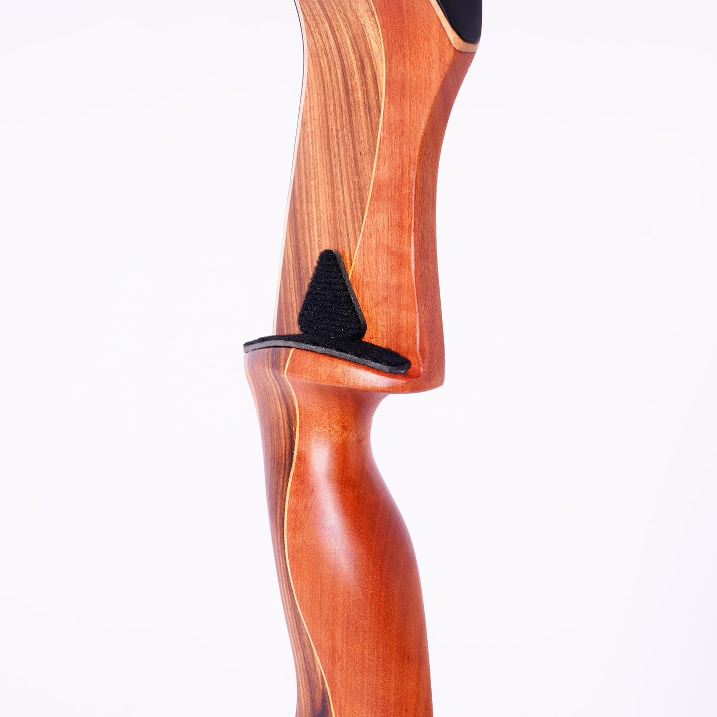 Sanlida Archery 60" Royal X8 One-Piece Bow Traditional Wooden Hunting Bow Handmade Hunting Bow and Arrows Kit for Adults & Traditional Archers, RH Only (40lbs, Dark Wood)