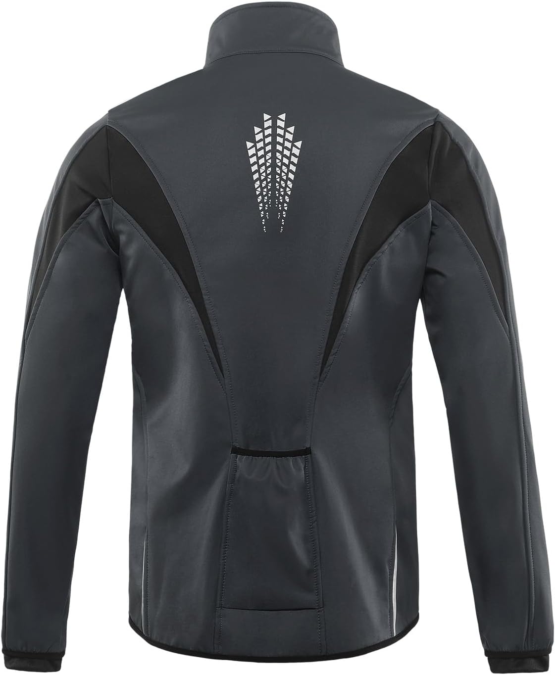 ARSUXEO Winter Warm UP Thermal Softshell Cycling Jacket Windproof Waterproof 15-k