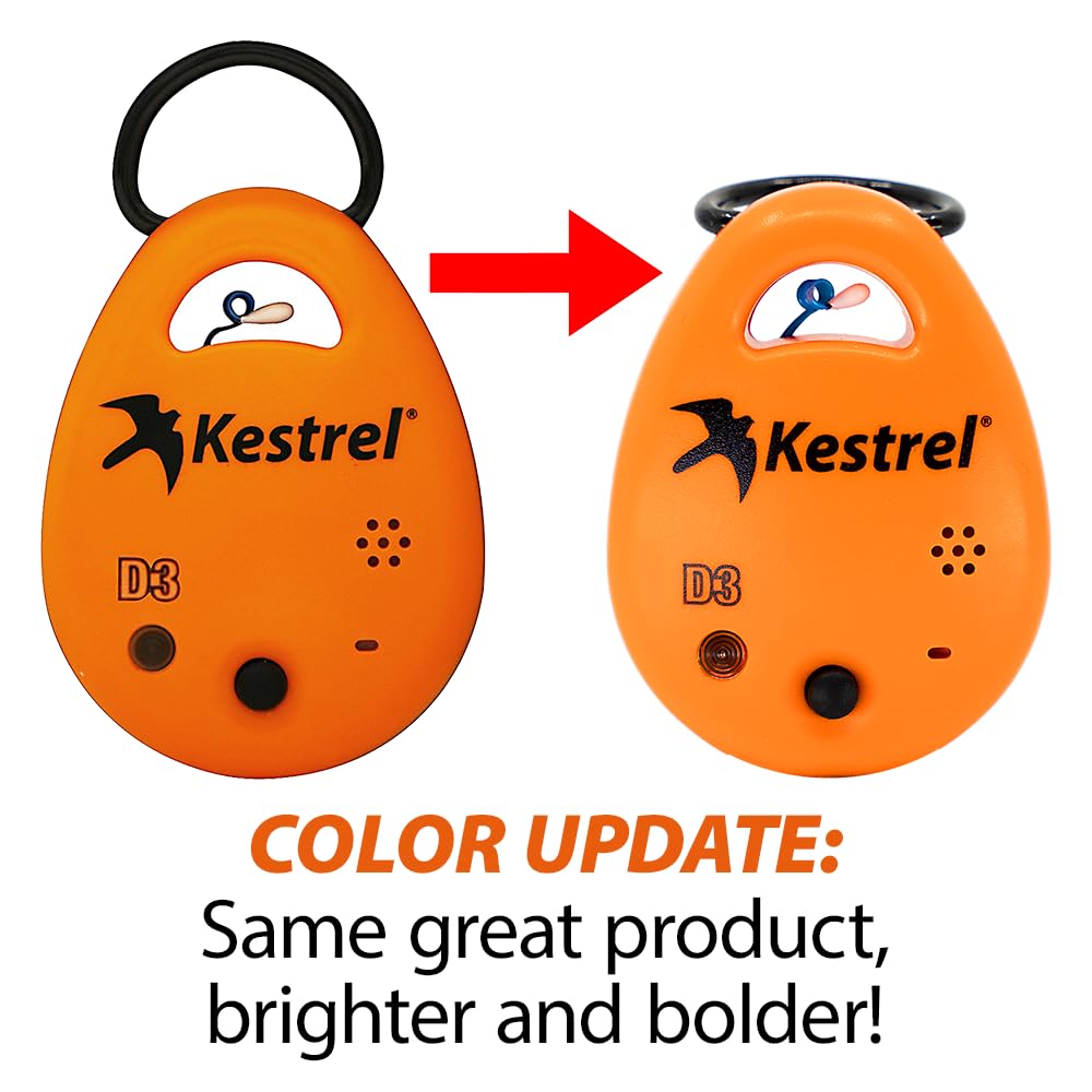 Kestrel Drop D3FW Fire Weather Monitor, Orange