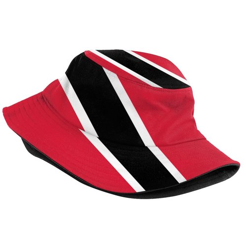 Cute Trinidad and Tobago Flag Bucket Hats Fashion Sun Cap Summer Outdoor Fisherman Cap for Adults Women Men