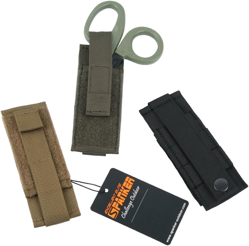 EXCELLENT ELITE SPANKER Tactics Scissors Tool EMT EMS Medical Shears Pouch Scissors Bag Hand Tools PouchEMS Medical Shears Pouch