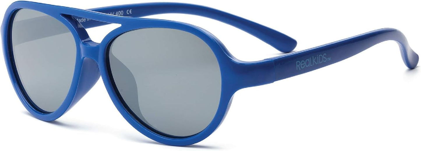 Sky Aviator Sunglasses for Kids, Toddler - Flexfit Frames