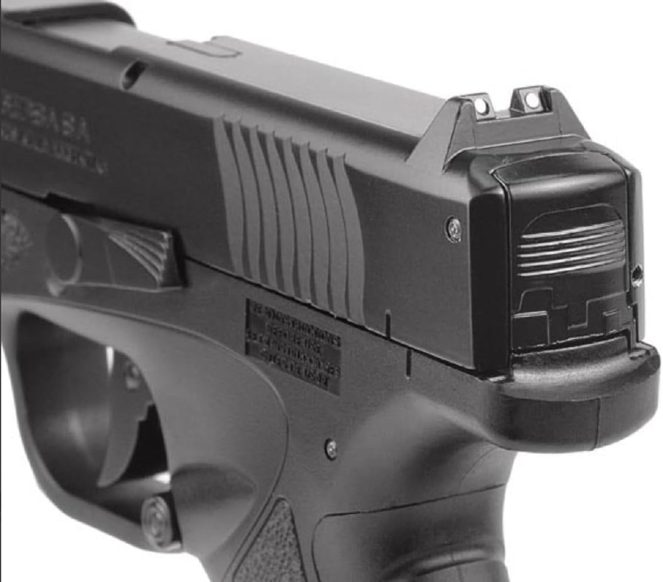 ASG BERSA BP9CC .177 Caliber Steel BB Gun Air Pistol, Non-Blowback