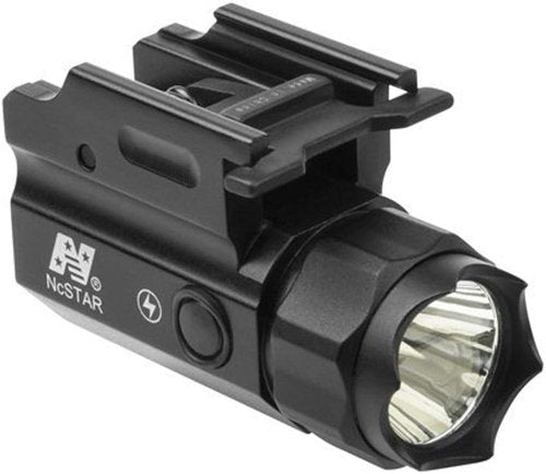 Compact 1W LED Tactical Flashlight for Pistol & Rifle - NcSTAR ACQPTF