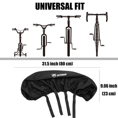 Besudo Ebike Handlebar Cover and Battery Bag and Protective Cover - E-Bike Battery Protection Cover - Ideal Ebike Accessory
