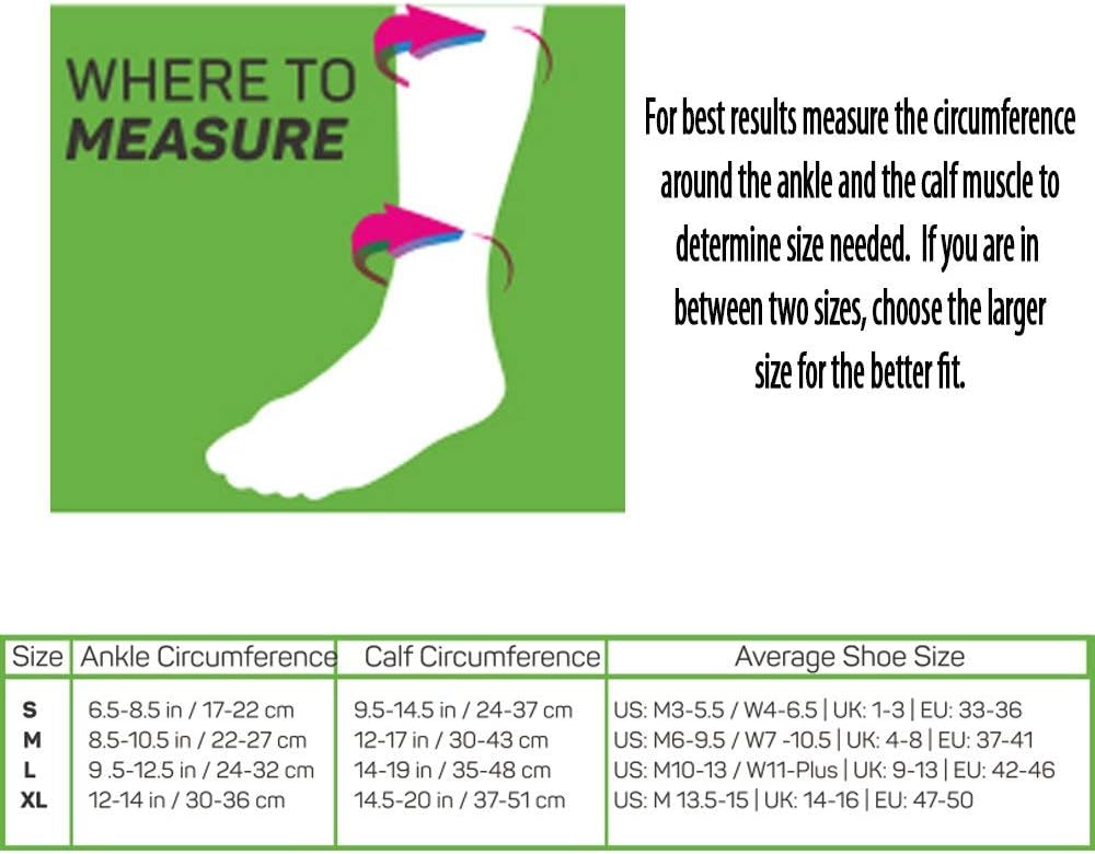 OS1st Calf Compression Sleeves for Men & Women relieves shin splints, leg fatigue and reduces recovery time