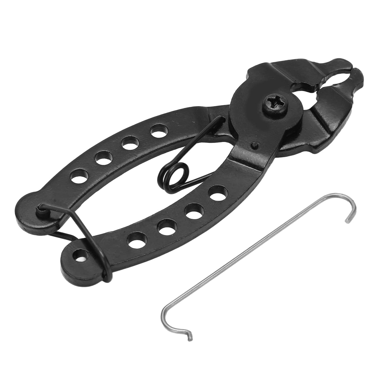 Bike Link Plier, Bike Link Opener Closer Plier Mini Bicycle Master Chain Removal Tool with Hook for MTB Road Chain Cleaning and Maintenance