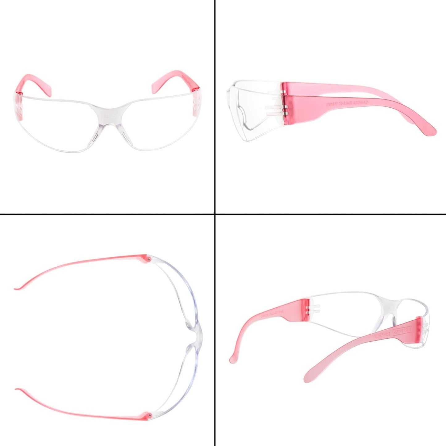 12 Pack Safety Glasses ANSI Z87+ Certified Protective Eyewear Goggles for Men and Women with UV Eye Protection