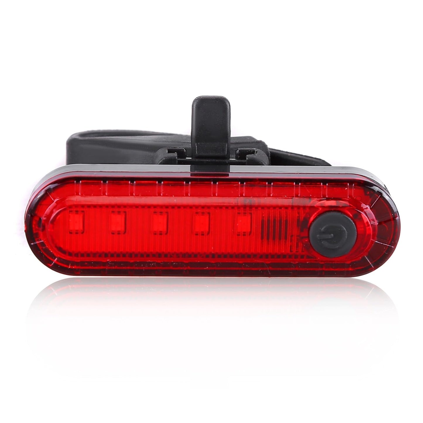 Eforcase 2PCS Bike Tail Light Rechargeable - USB Rechargeable LED Bike Tail Light - Rear Red Bike Light for Night Riding, Flashlight Back Bicycle Taillights with 4 Light Mode