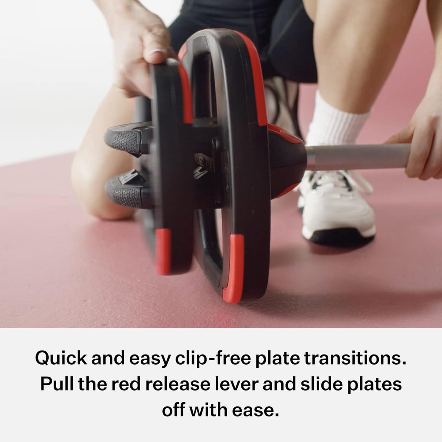 Les Mills™ Dual Purpose Ergonomic Exercise Weight Plates for Total Body Workouts
