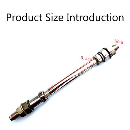 Setaria Viridis Bicycle Axle Bike Axle Bike Hub Mountain Bike Axle Bicycle Multiple Speed Rear Hub Axle Bicycle Wheel Hub Axle Metal Bike Axle Bicycle Axle Quick Release Rear Solid Shaft Lever