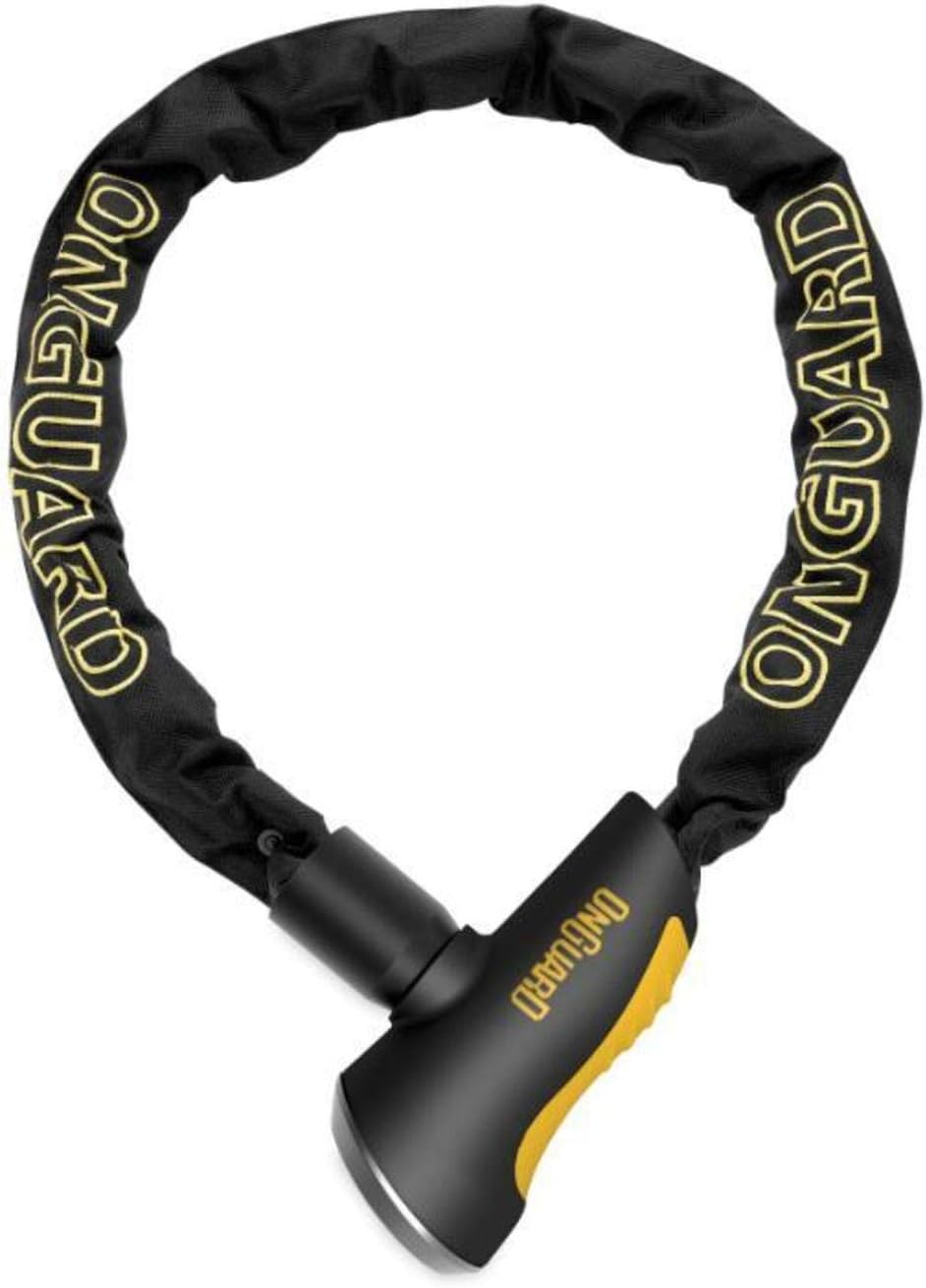 Onguard Key Chain Lock, Black, 5' x 10mm