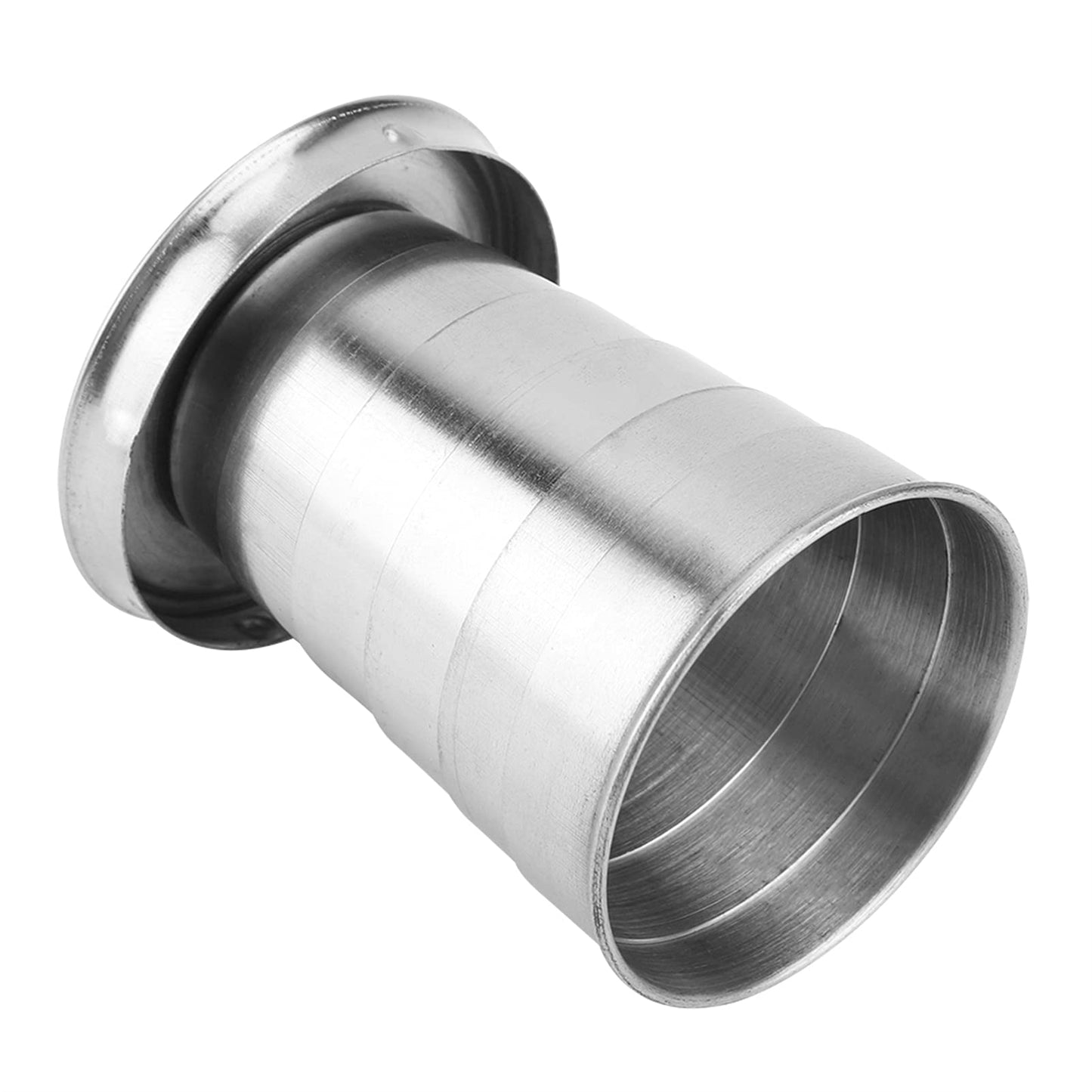 Stainless Steel Collapsible Cup, Camping Folding Cup Retractable Travel Mug with Lid Keychain Portable Drinking Outdoor Demountable Stackable Expandable Protective Cap for Hiking Picnic Coffee(S)