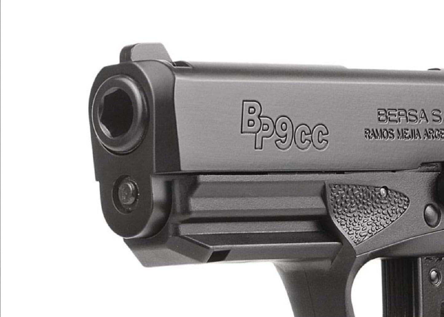 ASG BERSA BP9CC .177 Caliber Steel BB Gun Air Pistol, Non-Blowback