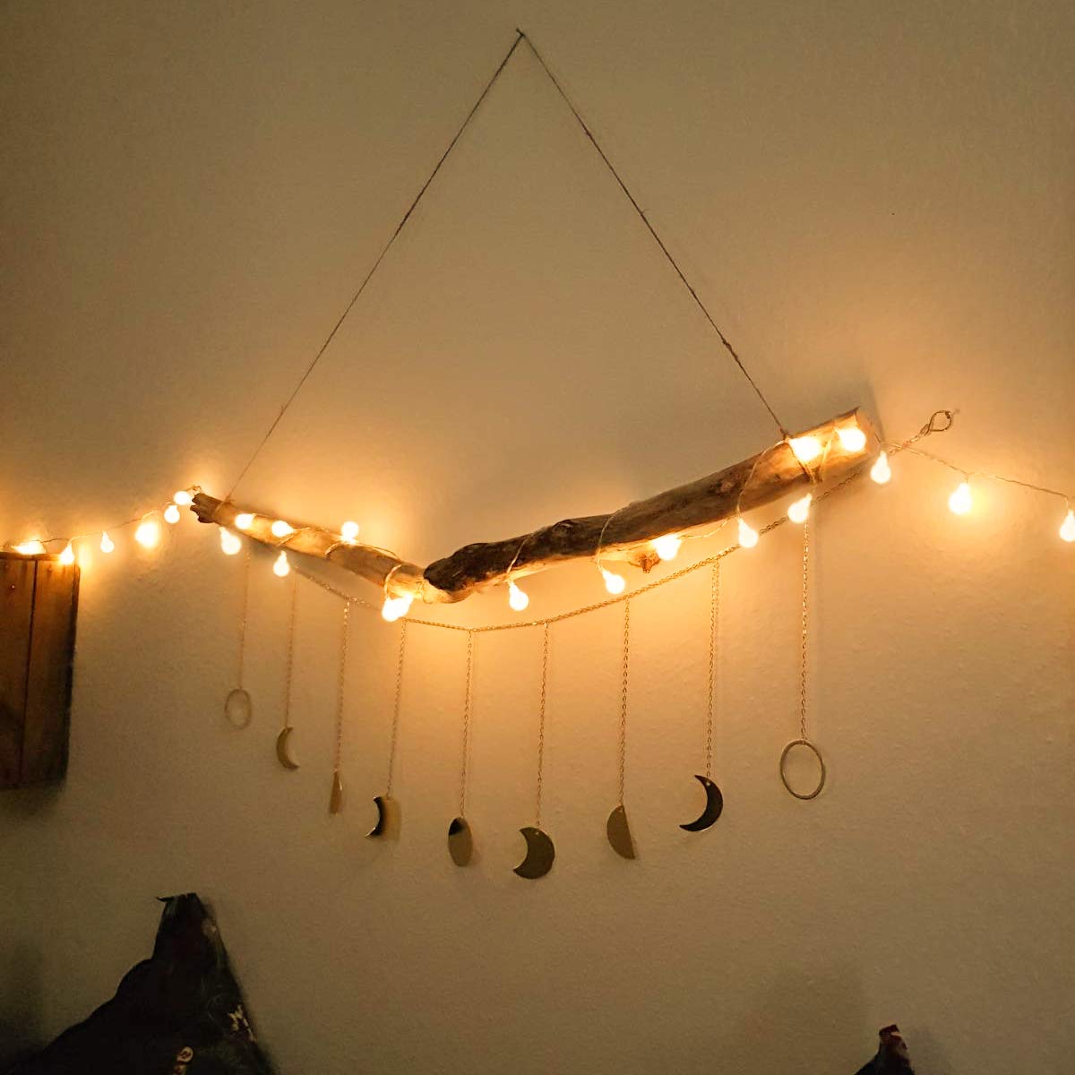 Lepro Bundle - Hanging Tent Light Blubs for Camping & Battery Operated Globe String Lights with Remote
