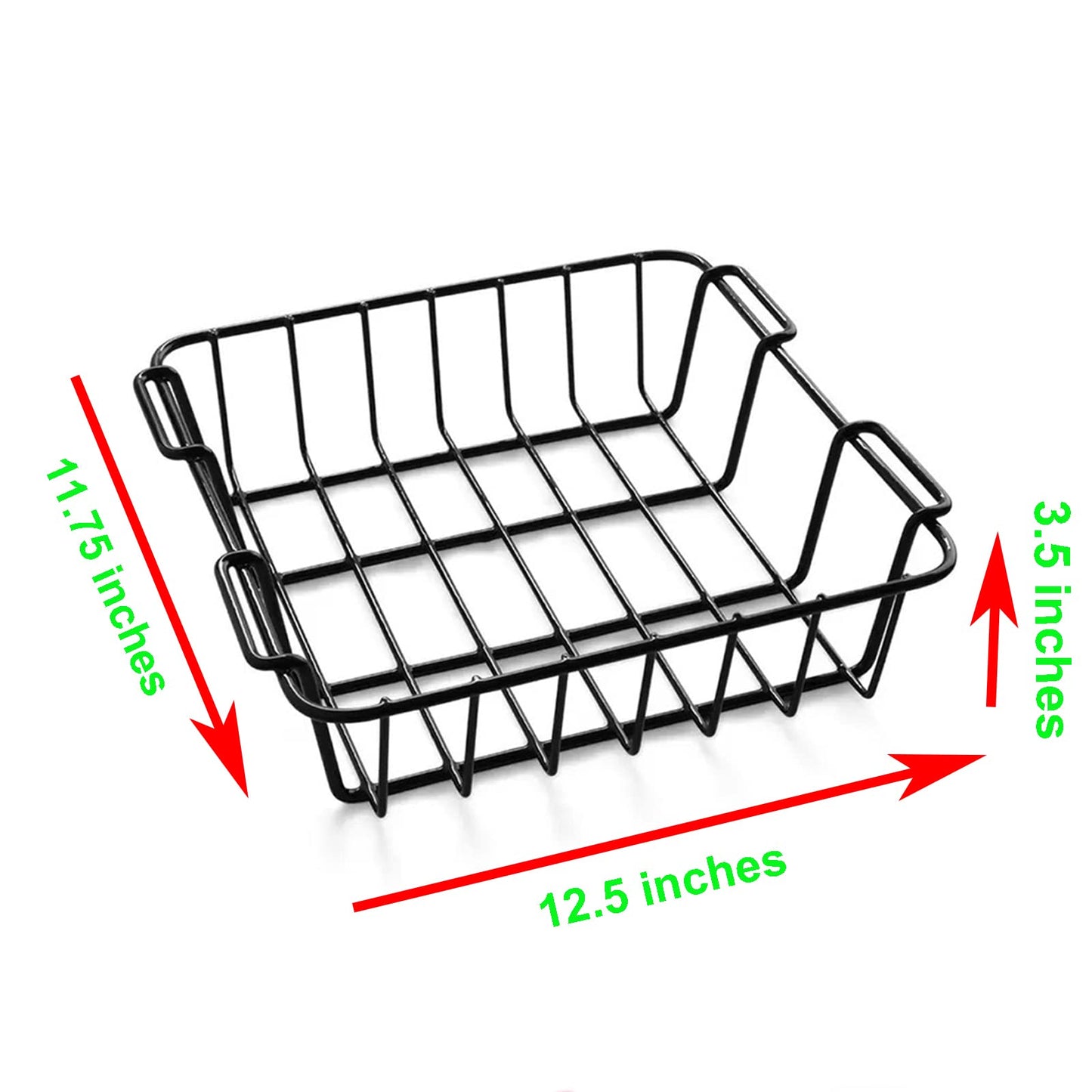 12.5" long Cooler Basket for Yeti Tundra 50&65, lgloo 52QT, Ozark Trail 52QT, Pelican Elite (45 & 70)etc,Stainless Steel Storage Dry-Goods Basket Suitable for coolers with all internal diameters 12.5"