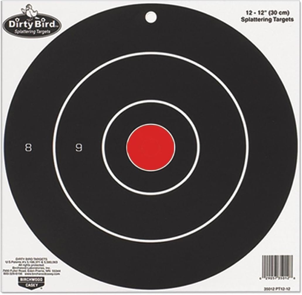 DIRTY BIRD® 17.25" Bull's-Eye Target - 100 Sheet Pack
