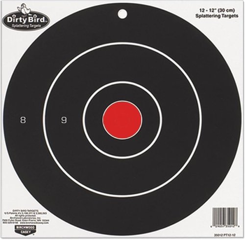 DIRTY BIRD® 17.25" Bull's-Eye Target - 100 Sheet Pack