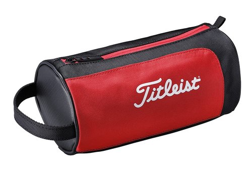 Titleist Case NextGen Valuable Pouch Black-Red, W24×D13×H10㎝