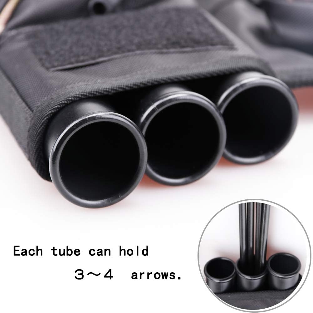 XTACER 3 Tube Hip Quiver Hunting Training Camo Archery Arrow Quiver Holder Bow Belt Waist Hanged Target Quiver