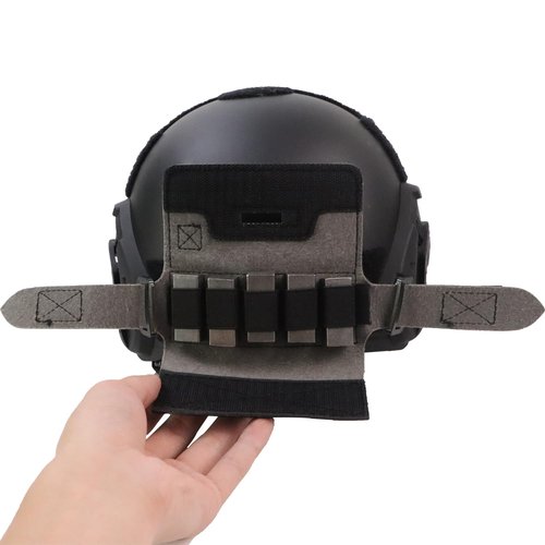 booiu Helmet Counterbalance Weight Bag, NVG Counter Weight Pouch Accessories for Fast BJ PJ MH Tactical Helmets