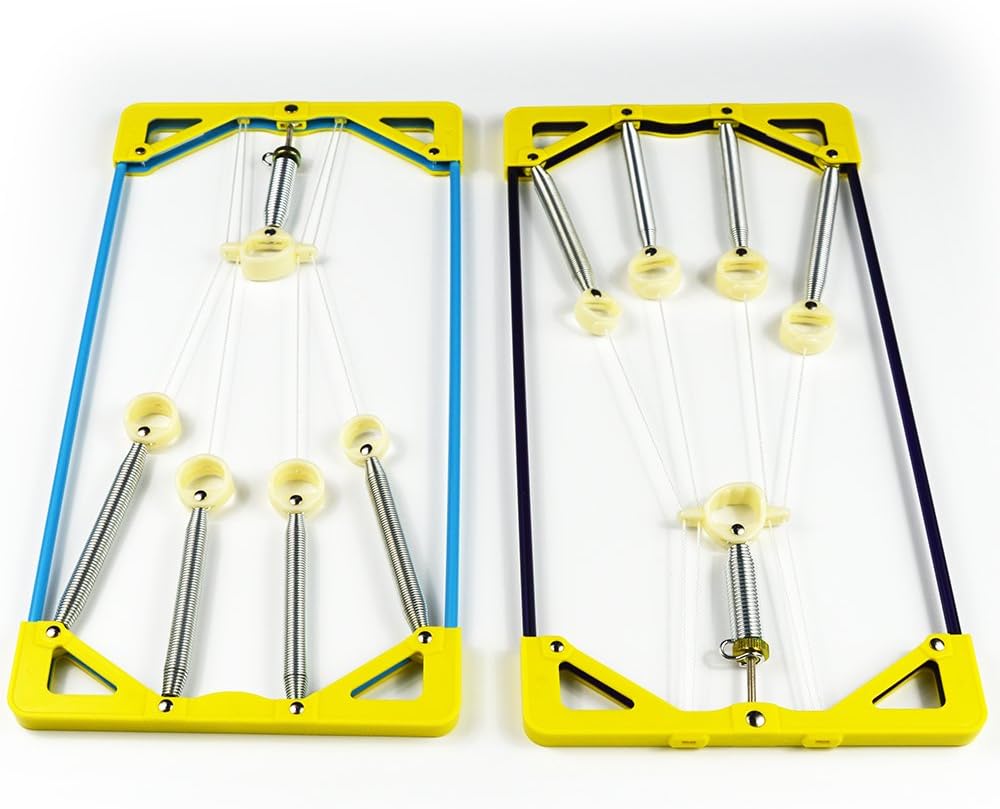 Finger Exerciser King- Hand & Finger Strengthener For Grip, Practice Guitar, Piano,or Practice playing Harp, Rock Climbing Training And Basketball Finger Training