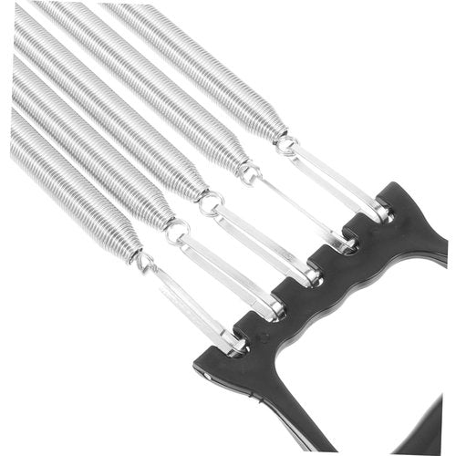 BRIGHTFUFU Chest Expander with Detachable Plastic Handle - Multifunctional Chest Workout Tool for High Elasticity Springs for Strength Training and Grip