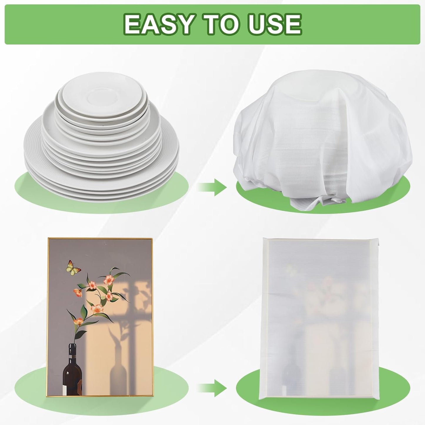 30 Pcs 18x18 Inch Extra Large Foam Pouches, Cushion Foam Pouches for Moving, Moving Supplies Packing Wrap Bag for Large Dishes, Book, Photo Frame, Canvas Artwork and Fragile Items