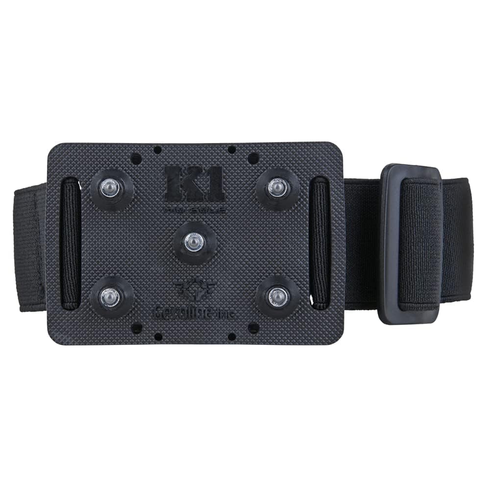 K1 Mid-Sole Ice Cleats for Men & Women - Rotatable Traction Aids For Winter Snow - Hi Vis - Low Profile