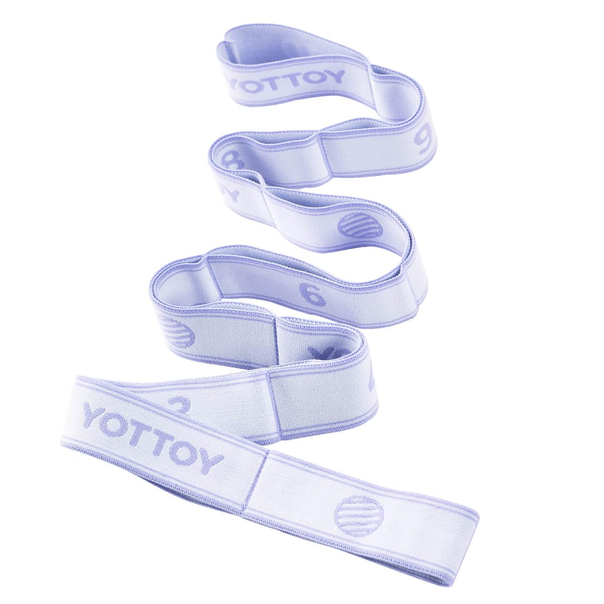 YOTTOY Yoga Bands Resistance Band-10 Loops Elastic Band Ideal for Yoga, Pilates, and Home Workouts-Booty Bands Improve Flexibility,Endurance,Physical Therapy for Women