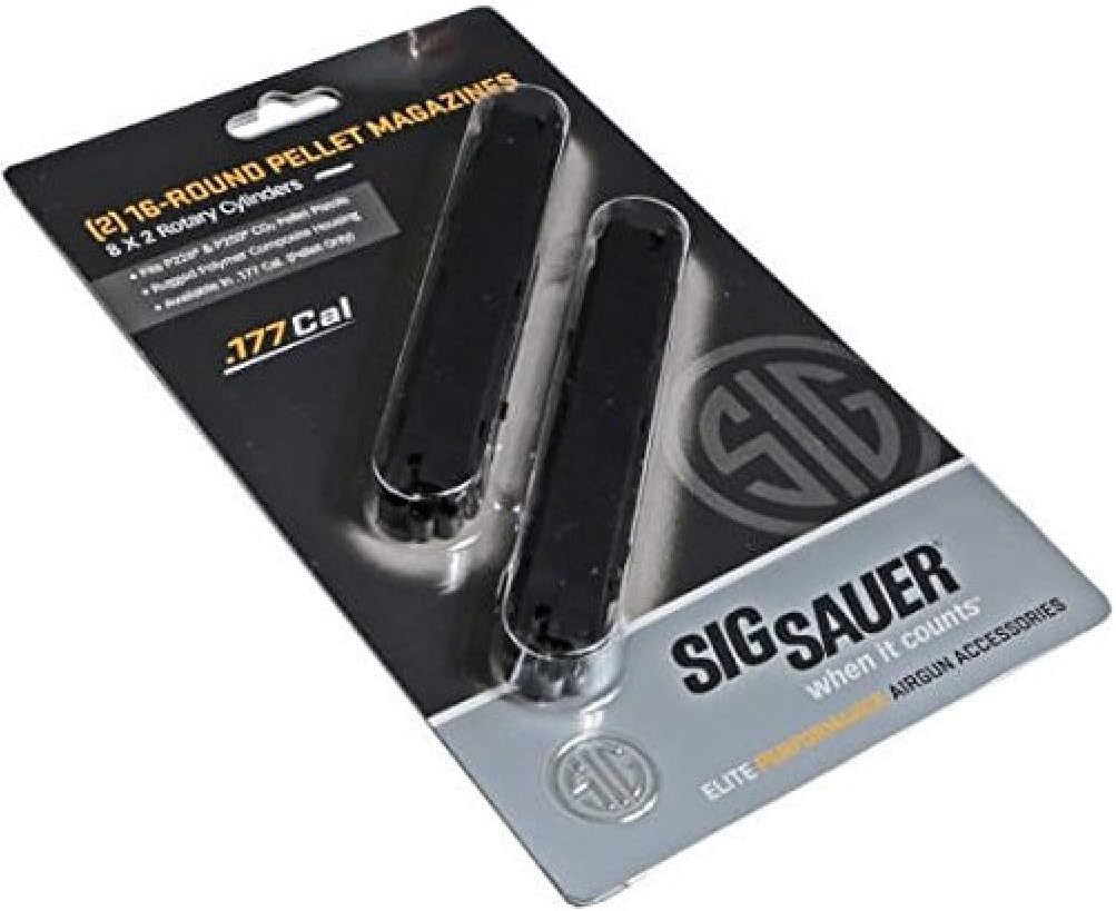 Sig Sauer 16rd Rotary .177 Caliber Airgun Magazine for P226 & P250 - 2-Pack