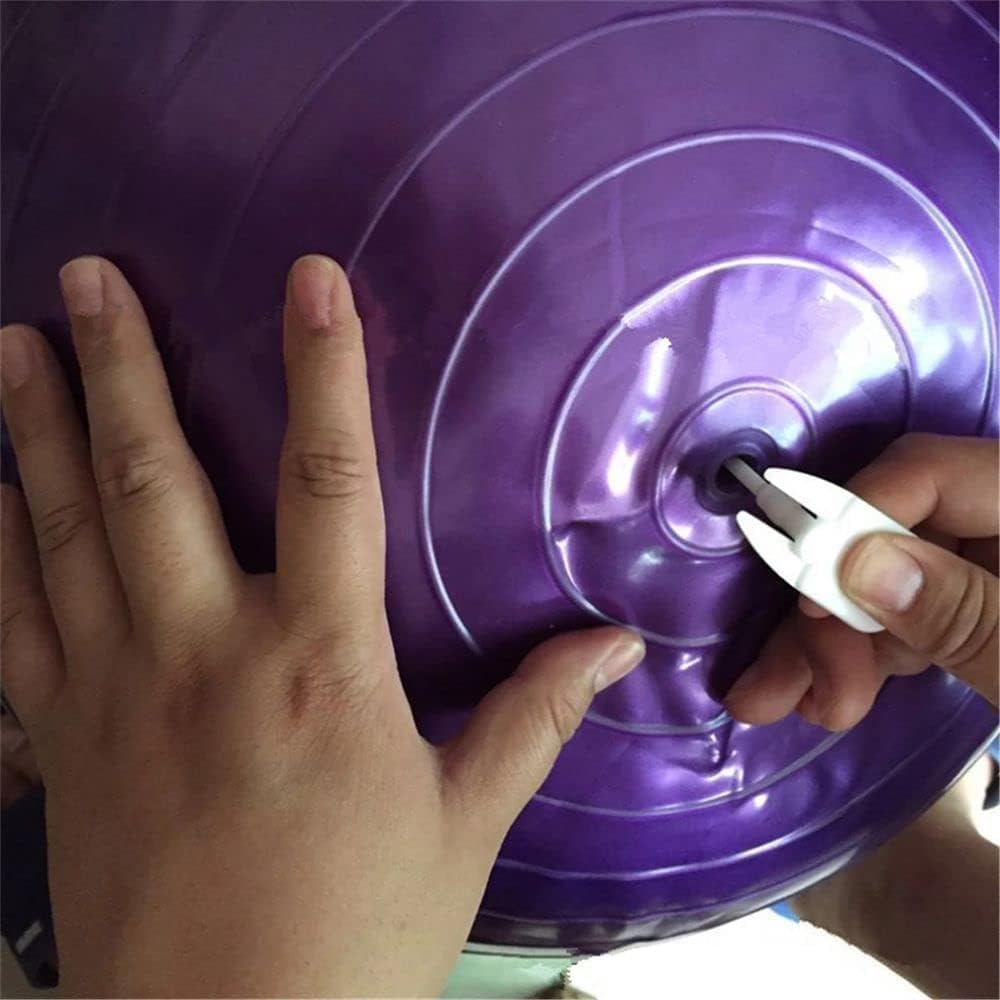 Junfamilee 3Pcs/Bag Ball Fitness Exercise Ball Air Stopper Plug Pin Adapter Kit, Universal Air Stopper Plugs, 3 Set, 3 Pieces, 3 in Package