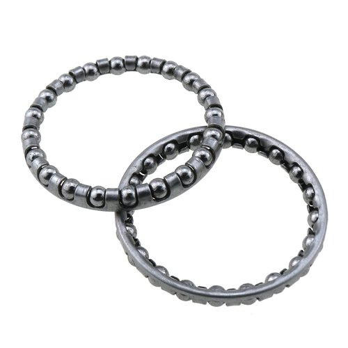 MEETOOT 2pcs Bicycle Ball Bearings 5/32" x 20 Balls Headset Bearing Retainers for Bicycle Bike