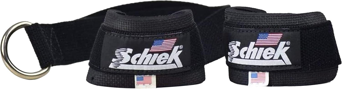 Schiek Ab Strap for Cable Machines - Superior Comfort Pull Up Straps for Women and Men