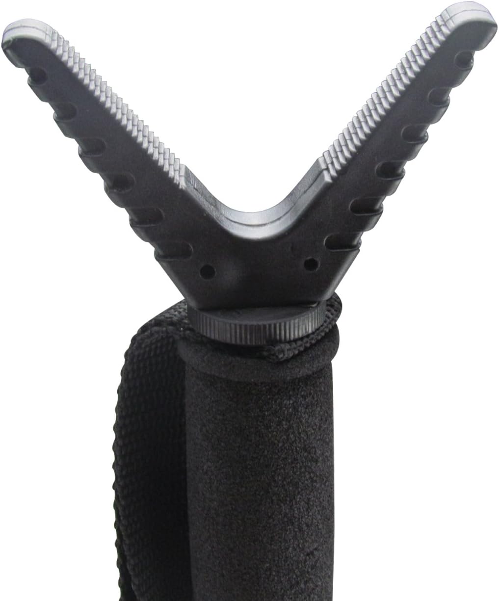 TOURBON Hunting Shooting Stick Rest M6 Connector Camera Tripod Monopods V Rack with or Without 1/4-20 Adapter