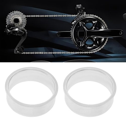 SG Store 2pcs Bicycle Bottom Bracket Bicycle BB Shaft Bottom Bracket Washer Aluminum Alloy Bicycle BB Adapter HTII to GXP Bottom Bracket