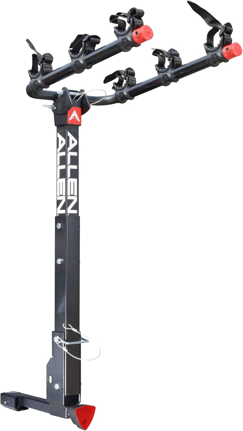 3-Bike Hitch Rack for 1.25" & 2" Hitches - Allen Sports Durable Bike Carrier